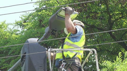 Trwa wymiana oświetlenia ulicznego w Starachowicach