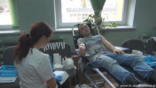 Uczniowie oddawali krew