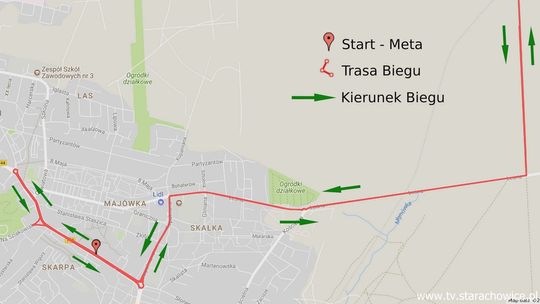 Ulicami Starachowic pobiegnie półmaraton