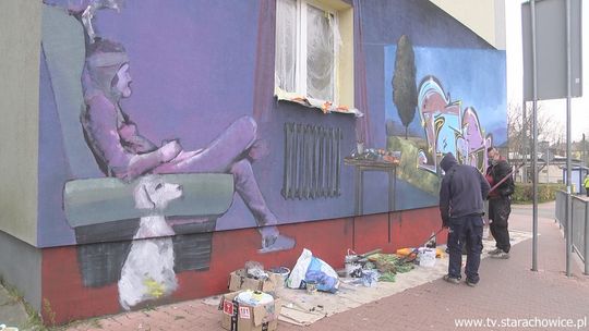 Uliczni artyści upiększają miasto