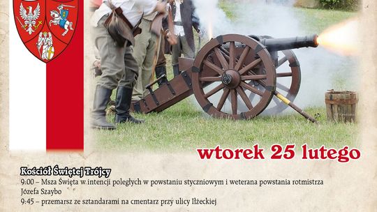 Upamietnienie powstania styczniowego w rocznicę śmierci weterana powstania - rotmistrza Józefa Szaybo