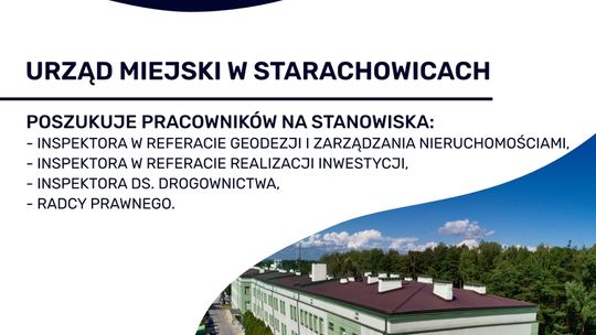 Urząd Miejski poszukuje pracowników