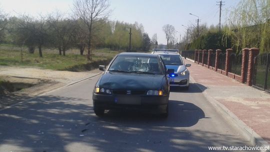 W Trębowcu seat najechał na motocyklistę