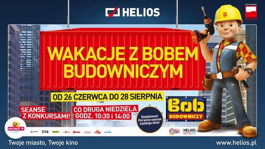 Wakacje z Bobem Budowniczym w kinie Helios