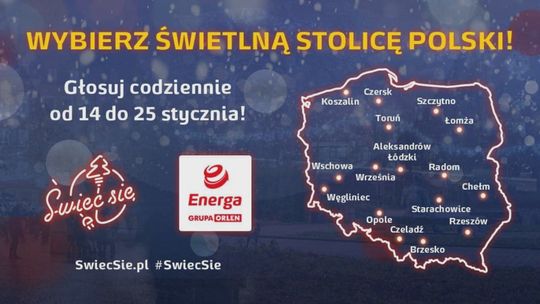 Wygraliśmy pierwszy etap, teraz walczymy o tytuł Świetlnej Stolicy Polski