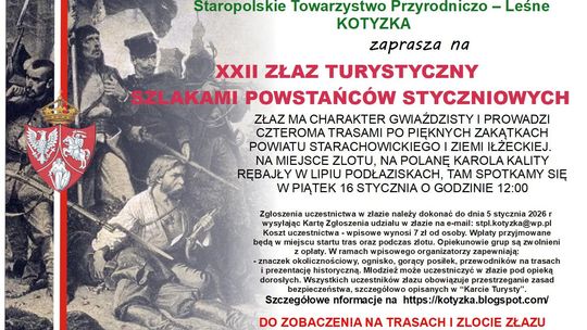 XXII Złaz Turystyczny Szlakami Powstańców Styczniowych