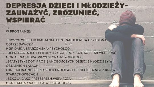 Z końcem maja w Brodach konferencja pt. „Depresja dzieci i młodzieży – zauważyć, zrozumieć, wspierać”
