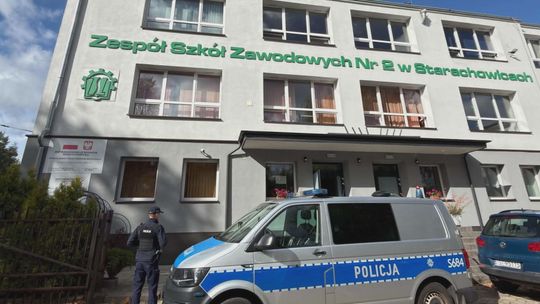 Zabezpieczenie policji we wszystkich szkołach w powiecie