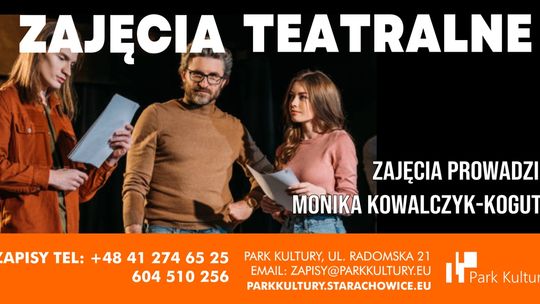 Zajęcia teatralne w Parku Kultury