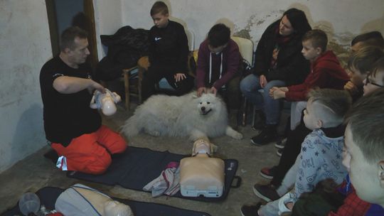 Zajęcia z udzielania pierwszej pomocy przedmedycznej dla Społeczności Lokalnej z ramienia Centrum Usług Społecznych