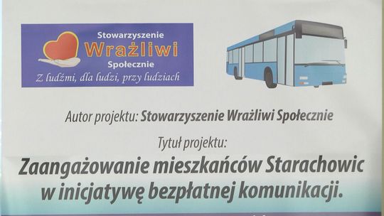 Zapraszają starachowiczan do rozmów o bezpłatnej komunikacji