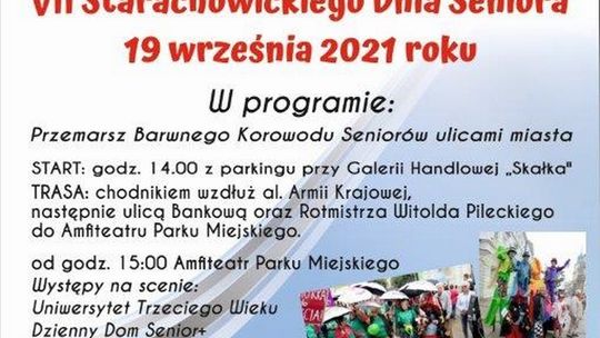 Zapraszamy na VII Starachowicki Dzień Seniora