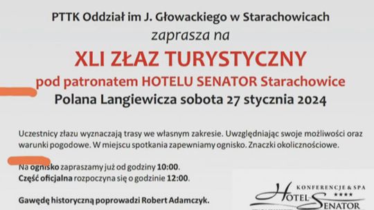 Zapraszamy na Złaz Turystyczny
