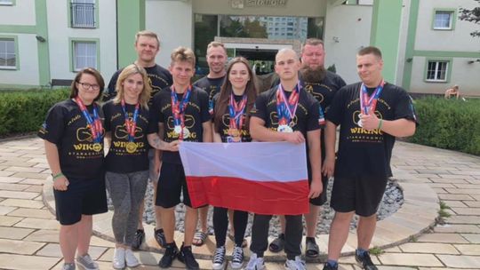 Zawodnicy Wikinga z medalami na Mistrzostwach Europy