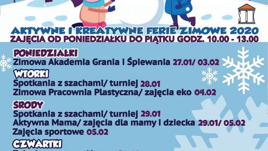 Zimowa przygoda ze Spółdzielczym Domem Kultury