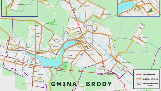 Zimowe utrzymanie dróg w gm. Brody – ważne telefony