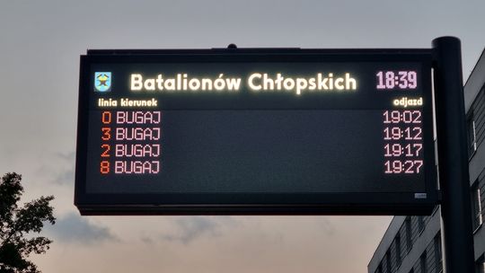 Zmiany w rozkładzie jazdy