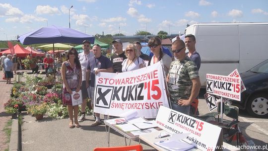 Zwolennicy Pawła Kukiza promowali się w Starachowicach