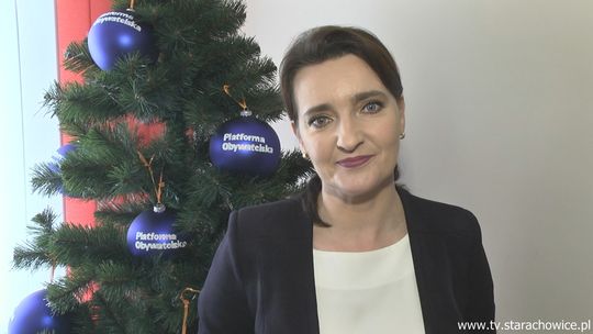 Życzenia świąteczne od poseł Marzeny Okły-Drewnowicz