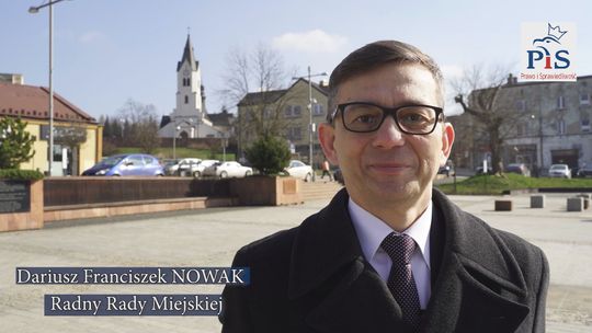 Życzenia wielkanocne składa radny Rady Miejskiej Dariusz Nowak