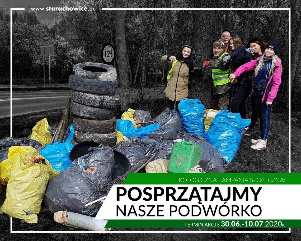 Akcja "Posprzątajmy nasze podwórko"