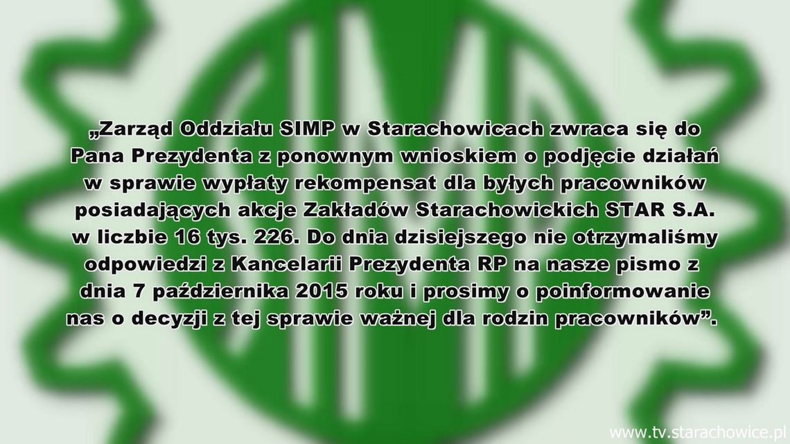 Apel inżynierów i mechaników do prezydenta