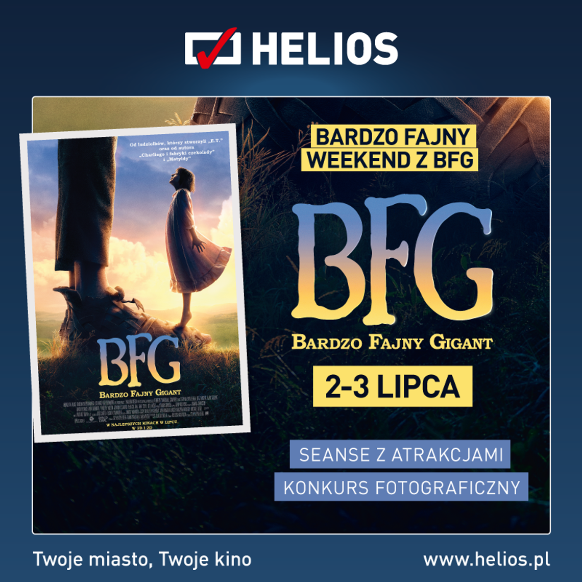 Bardzo Fajny Gigant w kinie Helios - wygraj bilet!