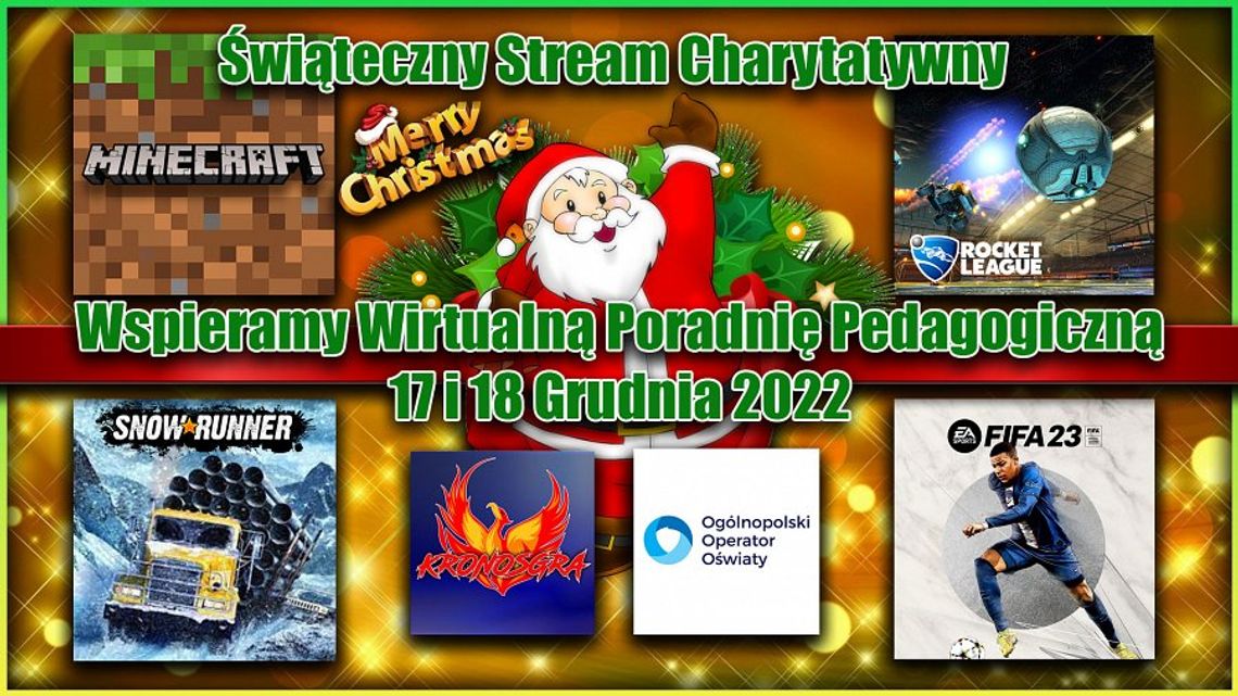 Charytatywny maraton gier na Youtube. Pograjmy, żeby pomóc dzieciom i rodzicom