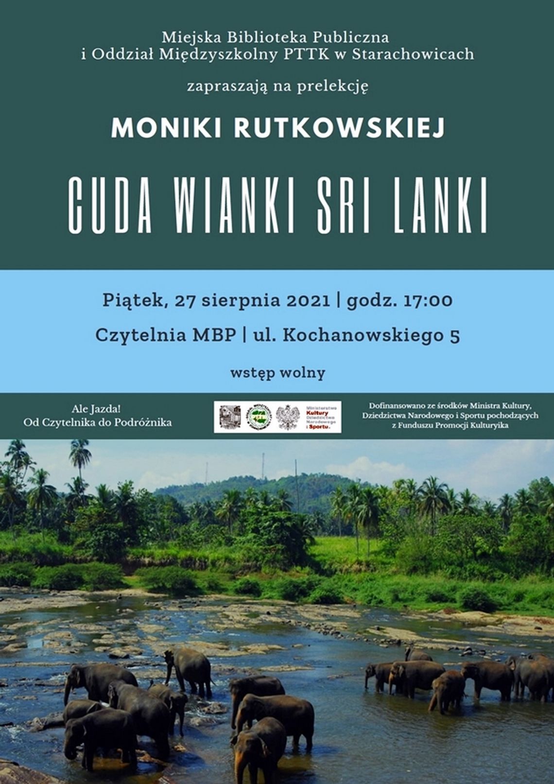 "Cuda wianki Sri Lanki" W Miejskiej Bibliotece publicznej