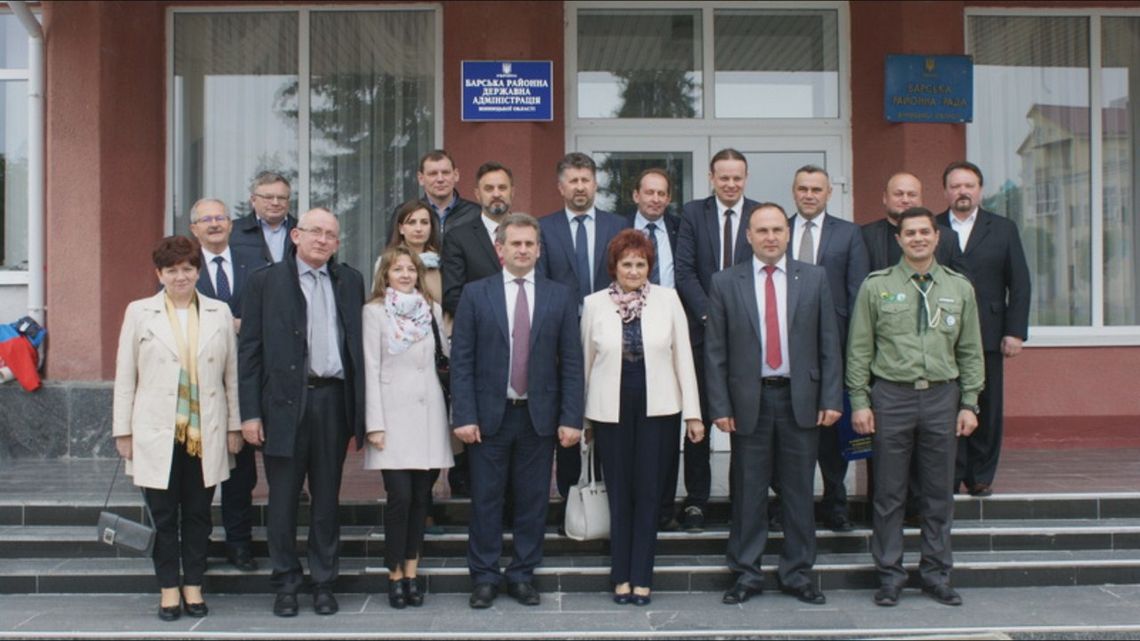 Delegacja z powiatu starachowickiego z wizytą na Ukrainie