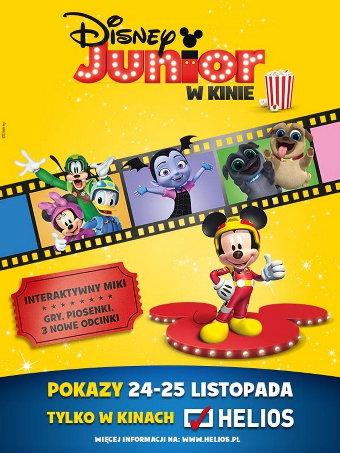 Disney Junior w Kinie Helios