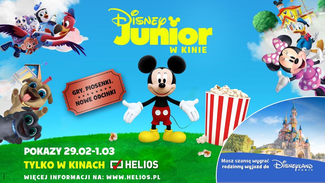 Disney Junior w kinie Helios Starachowice– kolejna edycja!!!