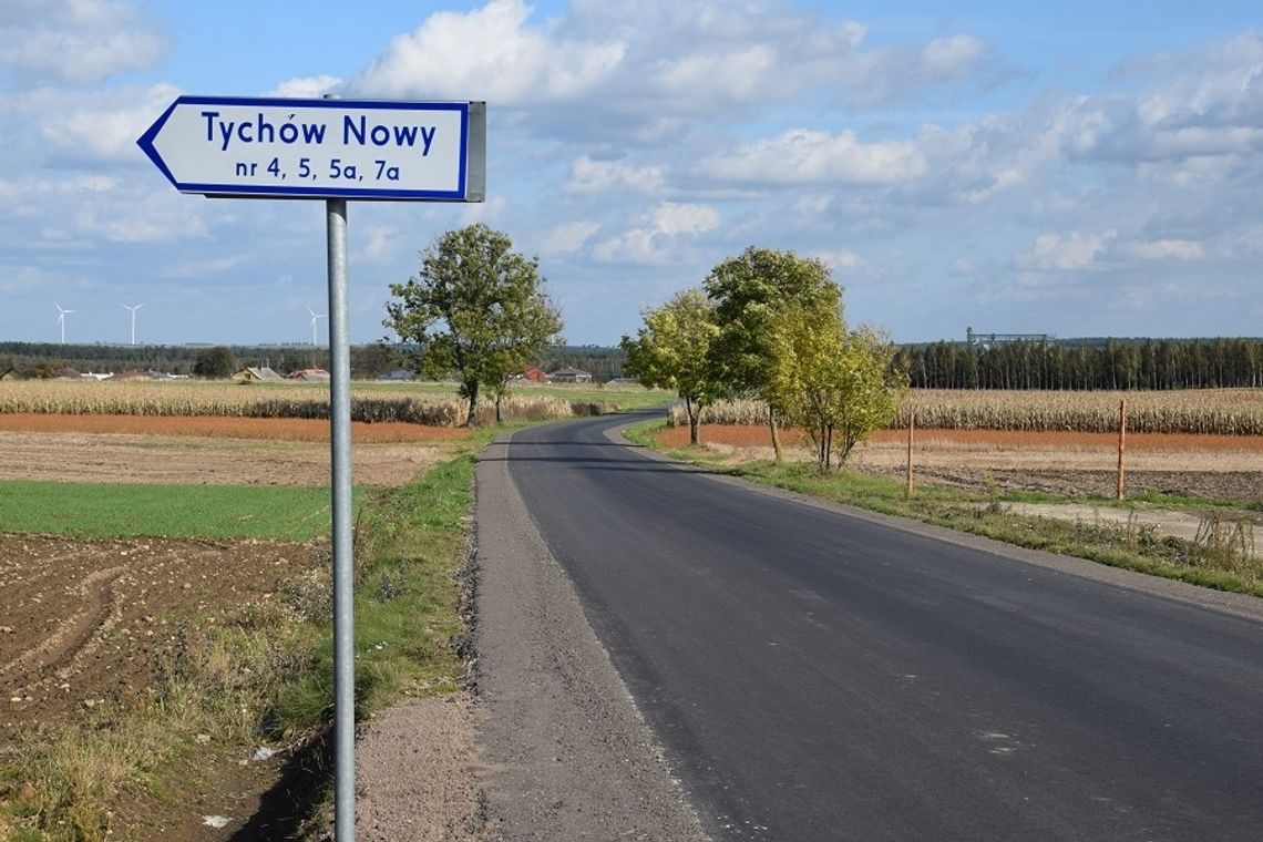 Droga z Mirca-Majoratu do Tychowa Nowego gotowa!