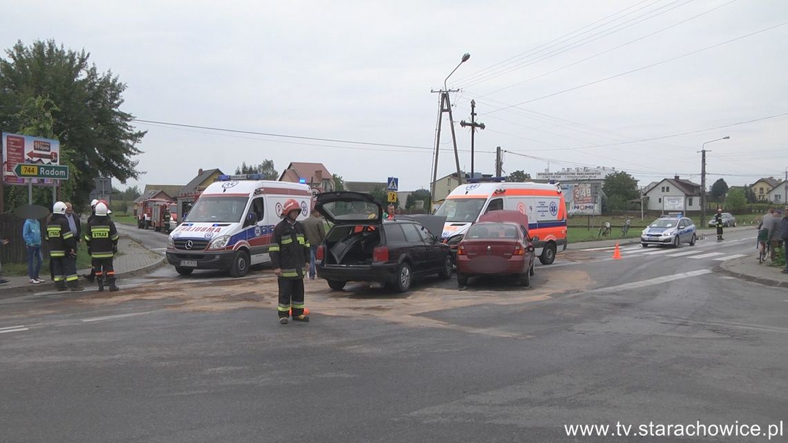 Dwa wypadki w gminie Mirzec