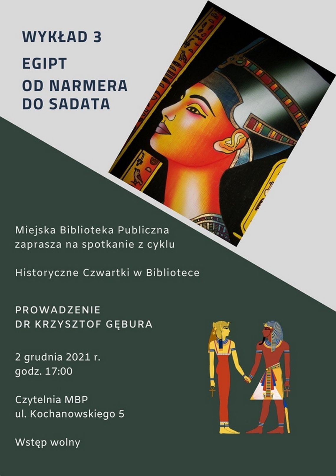 „Egipt. Od Narmera do Sadata” „Egipt. Od Narmera do Sadata”