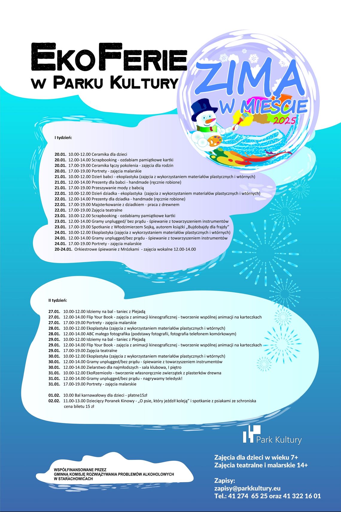 Eko Ferie w Parku Kultury