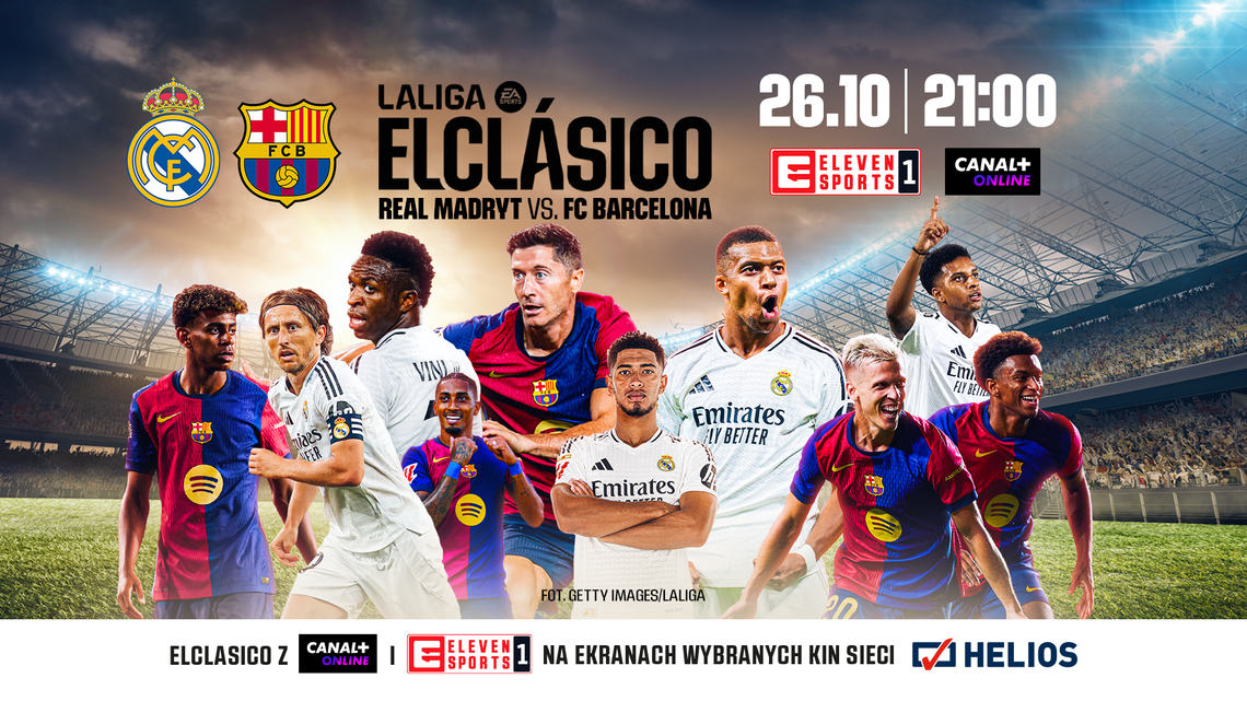 EL CLASICO – w Kinie Helios Starachowice!