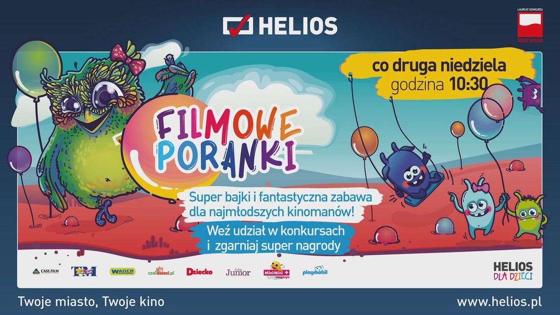 Filmowe Poranki – PRZYGODY SŁONICZKI ELLI  w Kinie Helios Starachowice