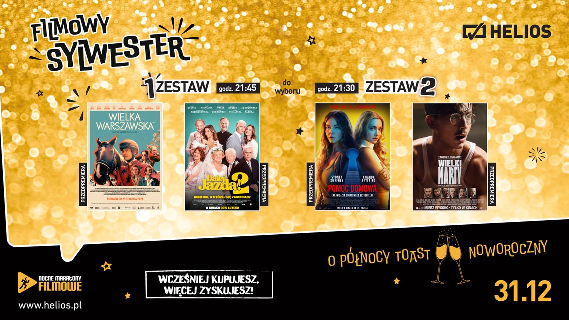 Filmowy Sylwester w Heliosie Filmowy Sylwester w Heliosie
