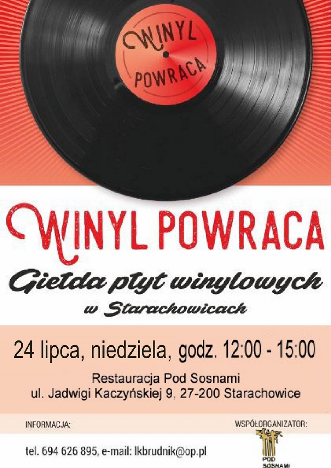 Giełda płyt winylowych w Starachowicach