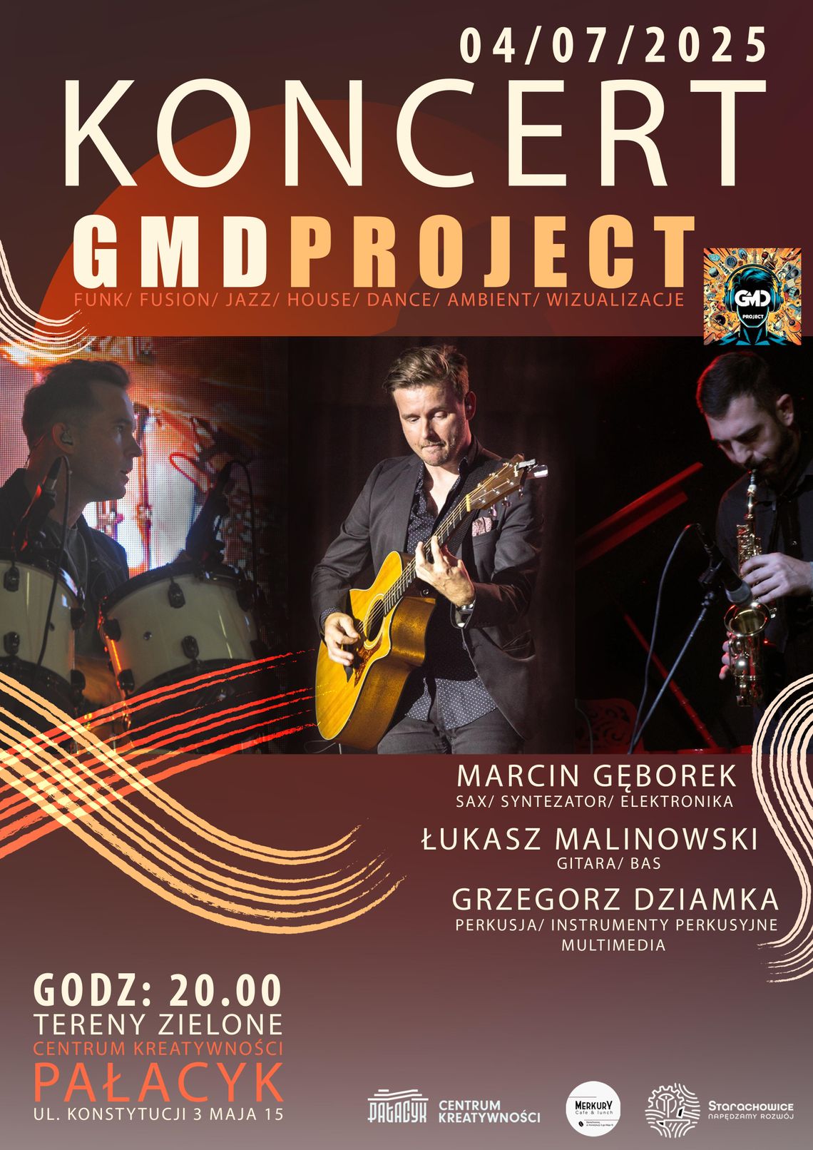 GMD Project – koncert plenerowy pełen muzyki i wizualnych emocji!