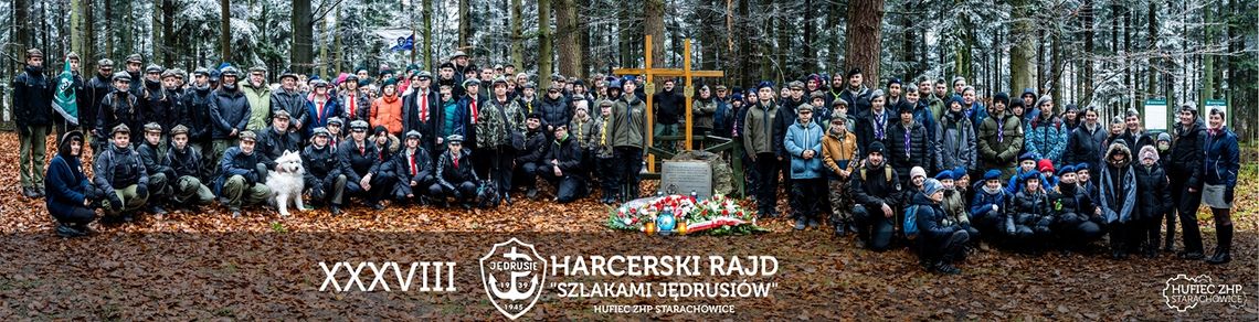 Harcerskli Rajd „Szlakami Jędrusiów”