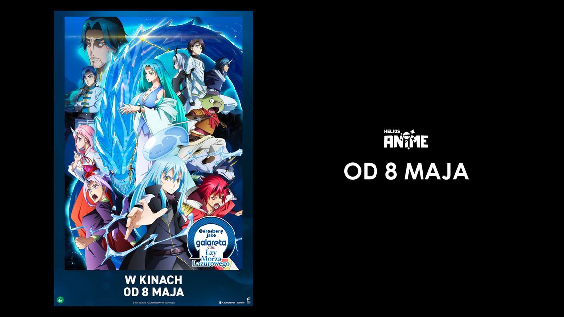 Helios Anime zaprasza na film: "ODRODZONY JAKO GALARETA. ŁZY MORZA LAZUROWEGO ” Helios Anime zaprasza na film: "ODRODZONY JAKO GALARETA. ŁZY MORZA LAZUROWEGO ”
