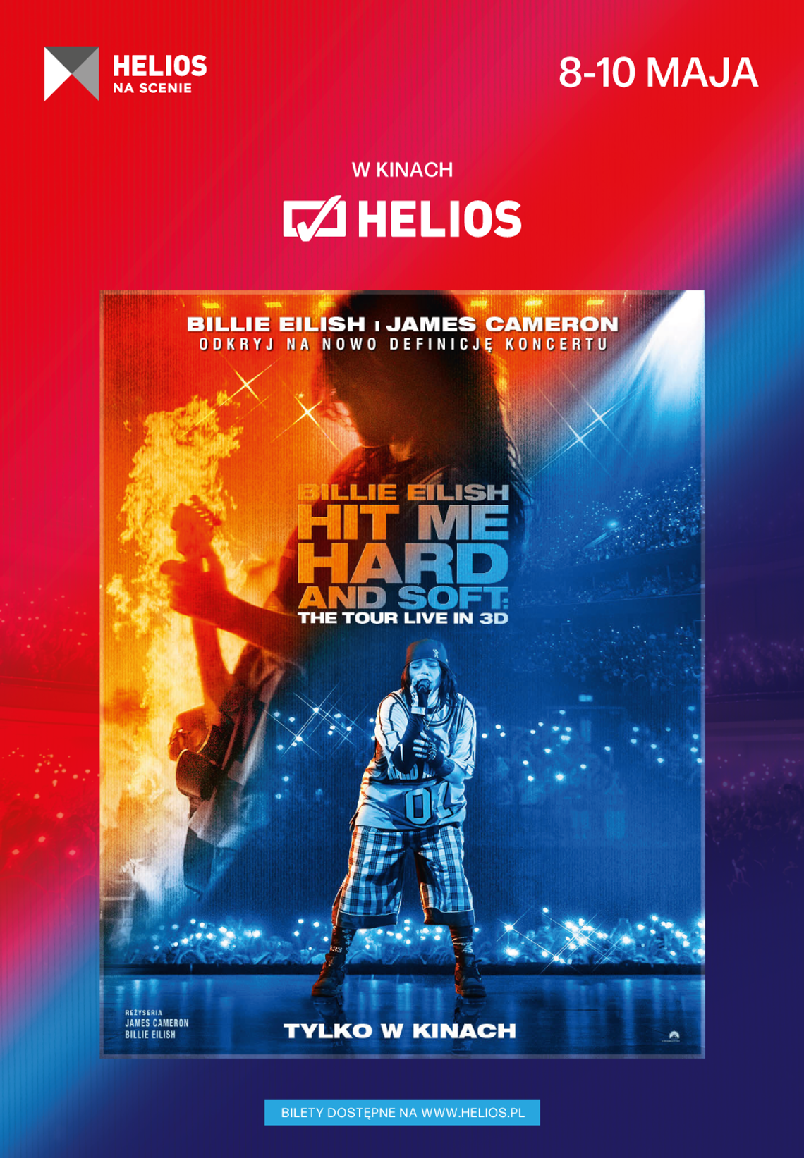 Helios Na Scenie zaprasza na koncert BILLIE EILISH: HIT ME HARD AND SOFT ! Helios Na Scenie zaprasza na koncert BILLIE EILISH: HIT ME HARD AND SOFT !
