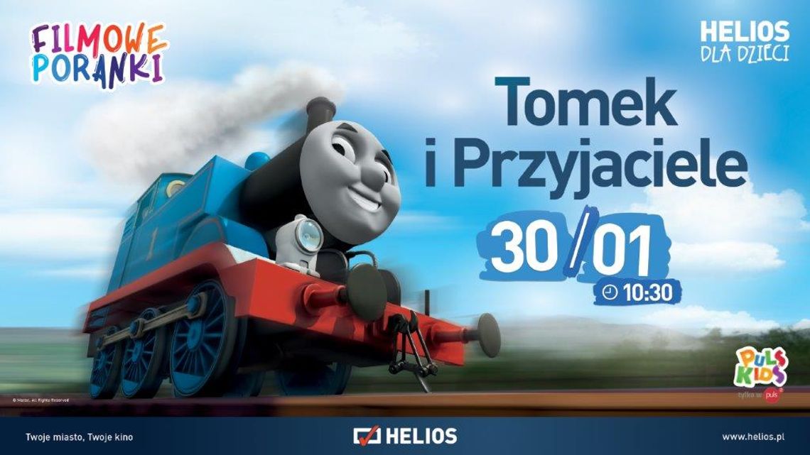 Helios Starachowice zaprasza na FILMOWE PORANKI: Tomek i Przyjaciele, cz. 2 Helios Starachowice zaprasza na FILMOWE PORANKI: Tomek i Przyjaciele, cz. 2