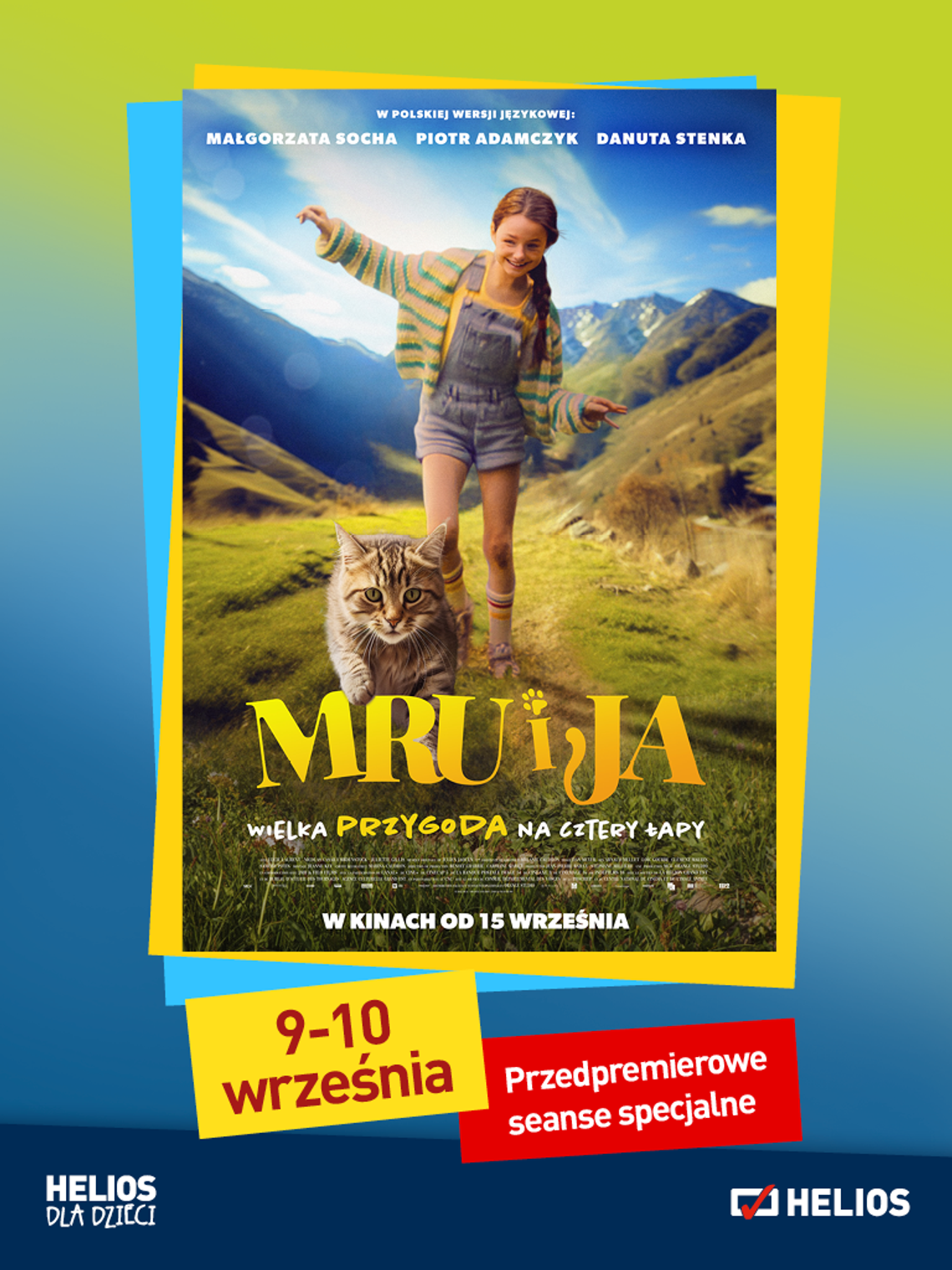 Helios Starachowice zaprasza na MRU i JA - przedpremierowe seanse z konkursami: 9 – 10 września