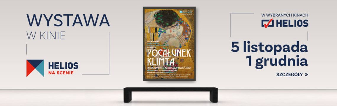 Helios zaprasza na seans Pocałunek Klimta. O obrazach mistrza Secesji Wiedeńskiej Helios zaprasza na seans Pocałunek Klimta. O obrazach mistrza Secesji Wiedeńskiej