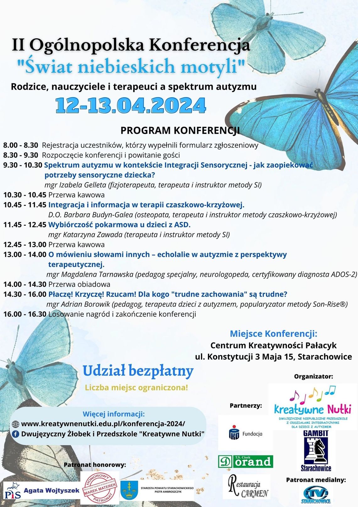 II Ogólnopolska Konferencja Świat Niebieskich Motyli
