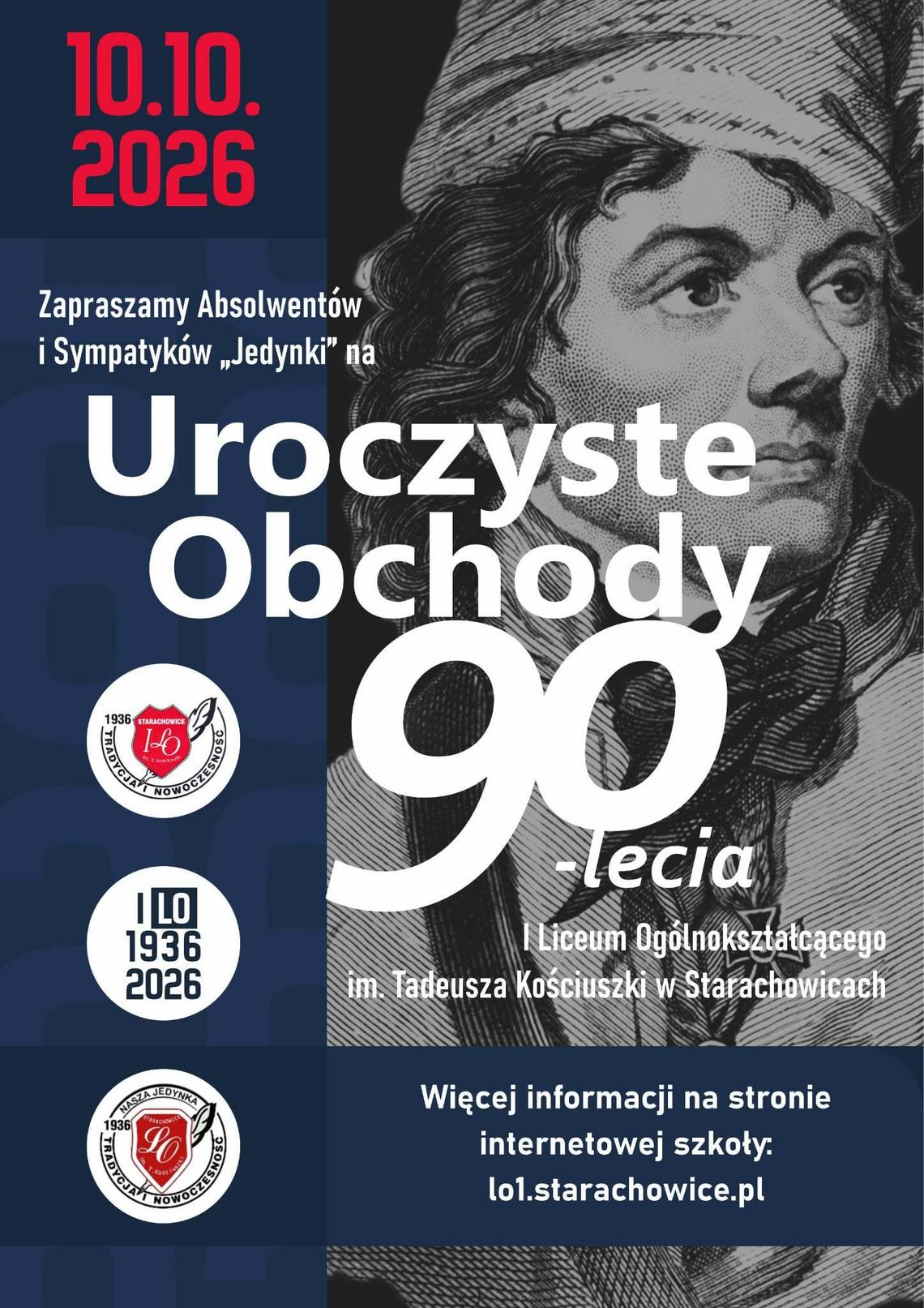 Jubileusz 90-lecia I Liceum Ogólnokształcącego zbliża się wielkimi krokami! Jubileusz 90-lecia I Liceum Ogólnokształcącego zbliża się wielkimi krokami!