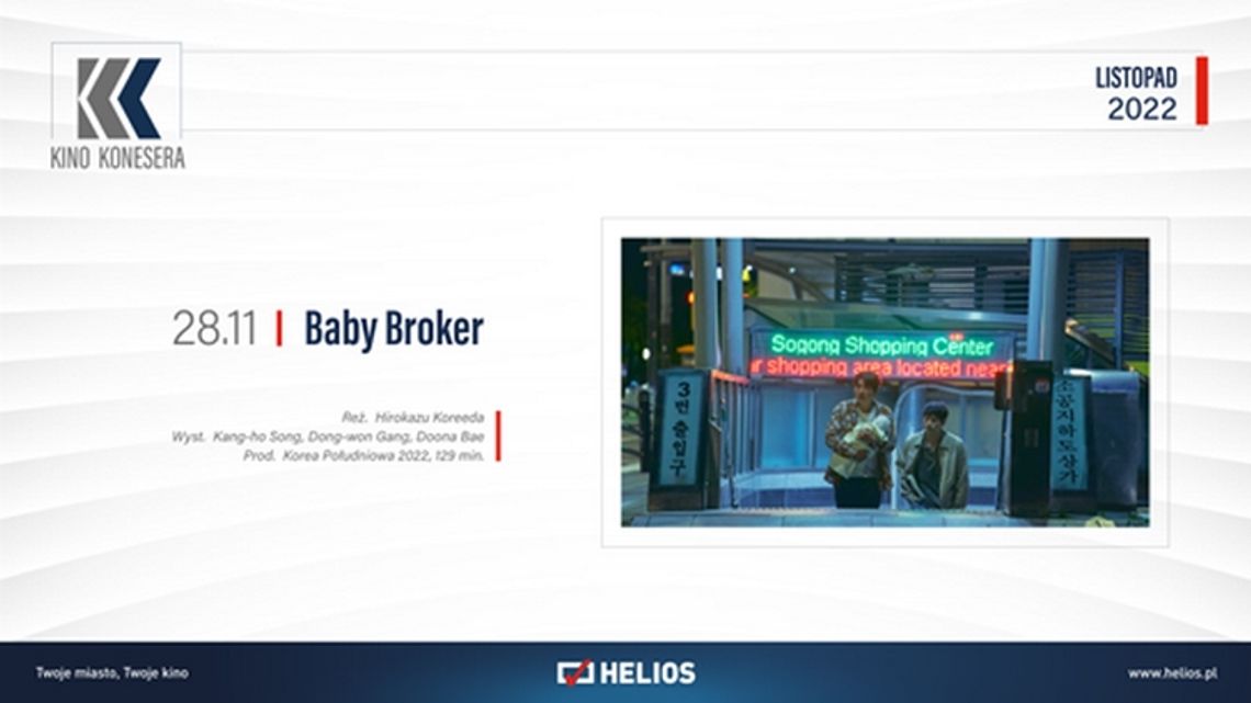 Kino Konesera: „BABY BROKER” Kino Konesera: „BABY BROKER”
